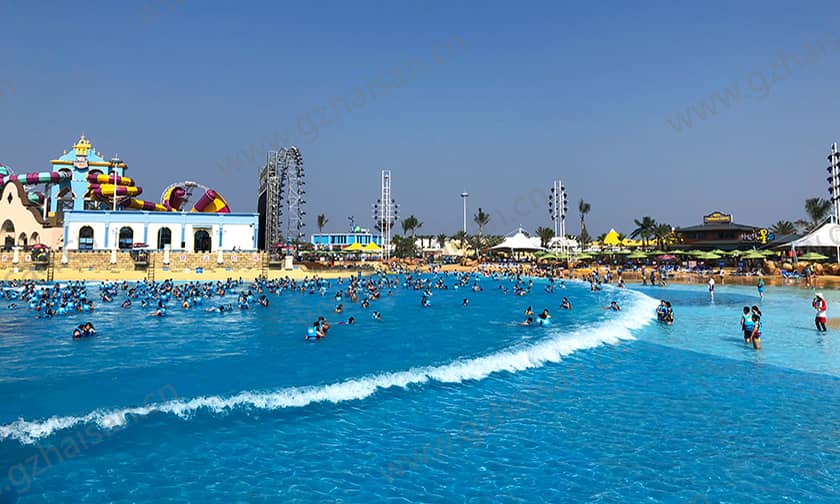 浙江宁波阿拉的海水上乐园