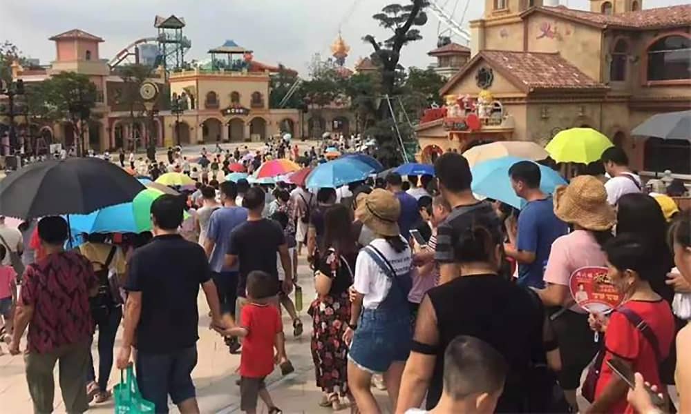 PA旗舰厅游乐参与打造的欢乐海岸PLUS三天迎客超16万人！